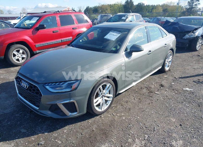 Photo 2 of 2023 Audi A4 PRESTIGE 45 TFSI S LINE QUATTRO S TRONIC (VIN WAUFABF43PN008858)