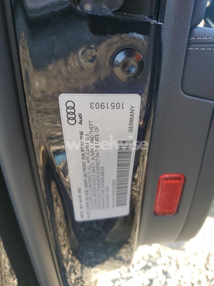 Photo 12 of 2022 AUDI A5 PREMIUM PLUS 45 (VIN WAUFACF50NA032635)