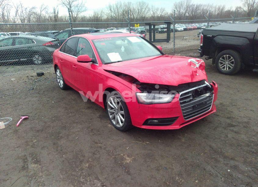 2013 Audi A4 2.0T PREMIUM (VIN WAUFFAFL5DN028947) main photo