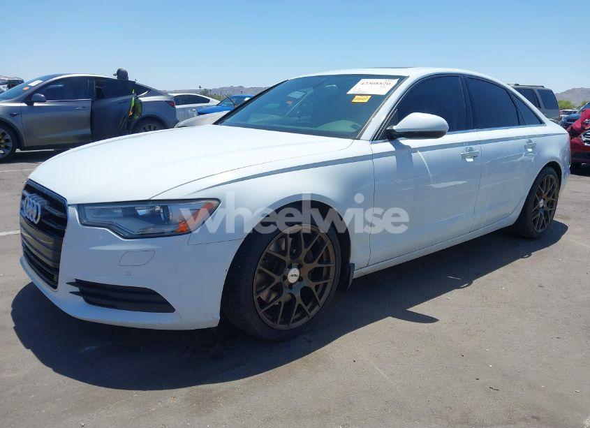 Photo 2 of 2014 Audi A6 2.0T PREMIUM (VIN WAUGFAFC6EN054589)