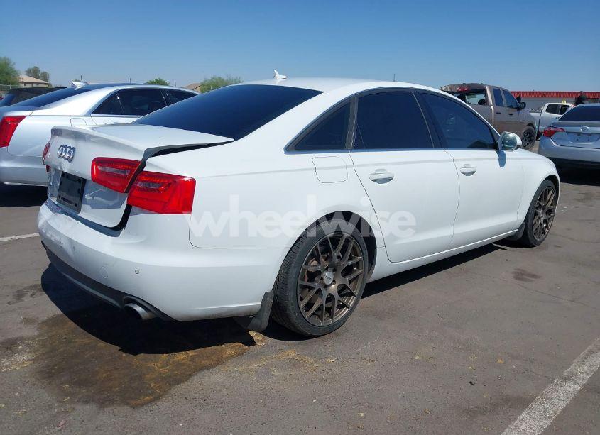 Photo 4 of 2014 Audi A6 2.0T PREMIUM (VIN WAUGFAFC6EN054589)