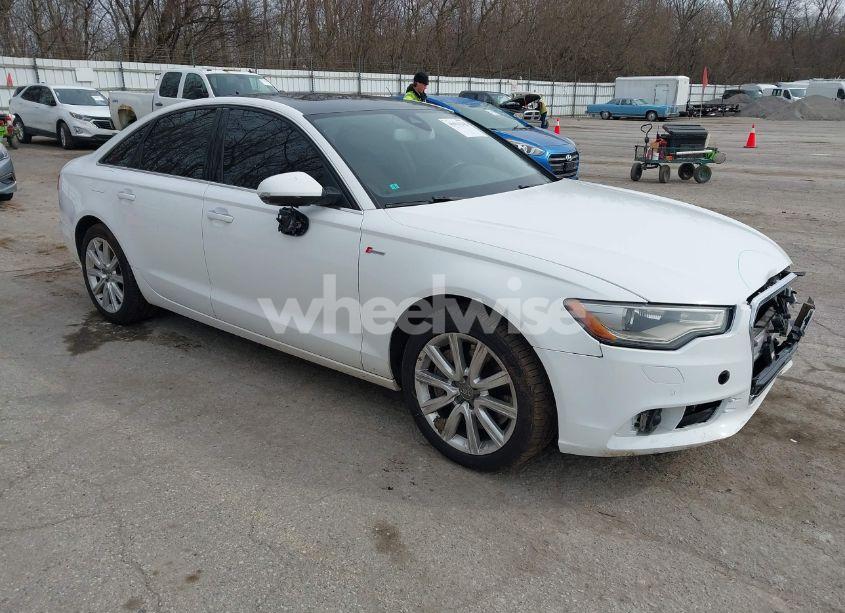 2013 Audi A6 3.0T PREMIUM (VIN WAUGGAFC3DN081065) main photo