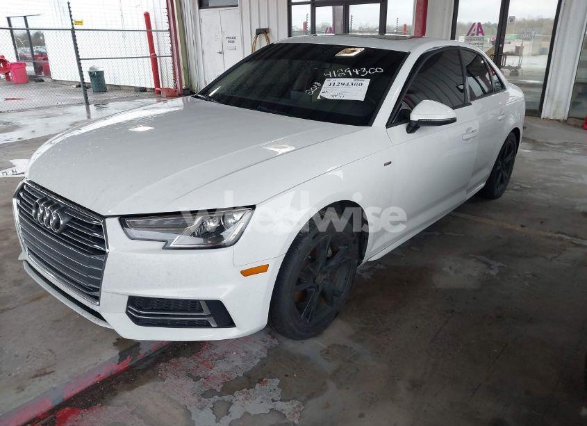 Photo 2 of 2018 Audi A4 2.0T ULTRA PREMIUM (VIN WAUKMAF42JA154585)