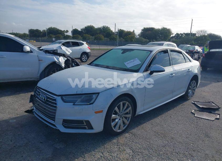 Photo 2 of 2018 Audi A4 2.0T TECH ULTRA PREMIUM/2.0T ULTRA PREMIUM (VIN WAUKMAF48JA198817)