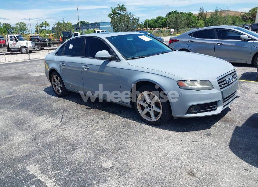 2009 Audi A4 2.0T PREMIUM (VIN WAULF78K29N025215) main photo