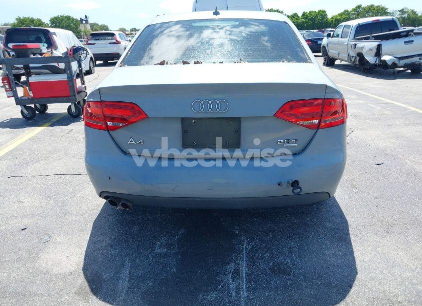 Photo 6 of 2009 Audi A4 2.0T PREMIUM (VIN WAULF78K29N025215)