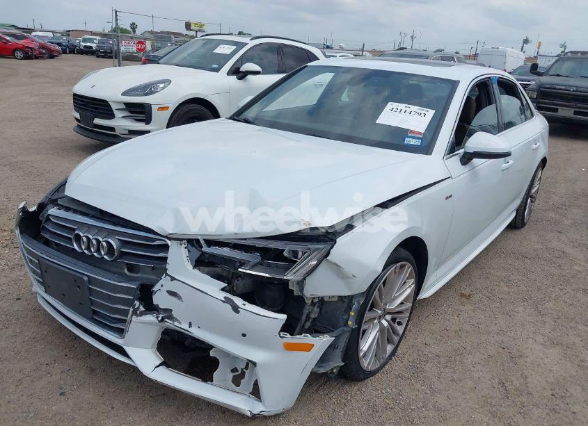 Photo 2 of 2018 Audi A4 2.0T TECH ULTRA PREMIUM/2.0T ULTRA PREMIUM (VIN WAULMAF47JA100901)