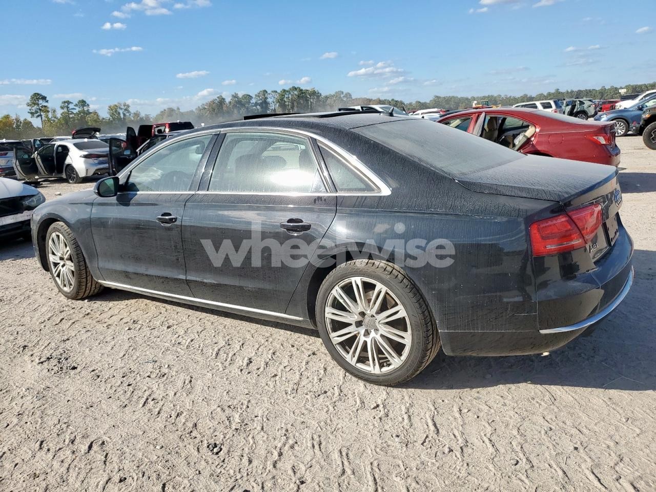 Photo 2 of 2012 AUDI A8 L QUATTRO (VIN WAURVAFDXCN017238)