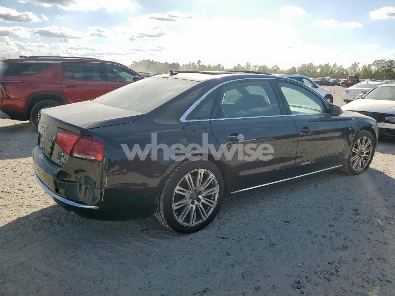 Photo 3 of 2012 AUDI A8 L QUATTRO (VIN WAURVAFDXCN017238)
