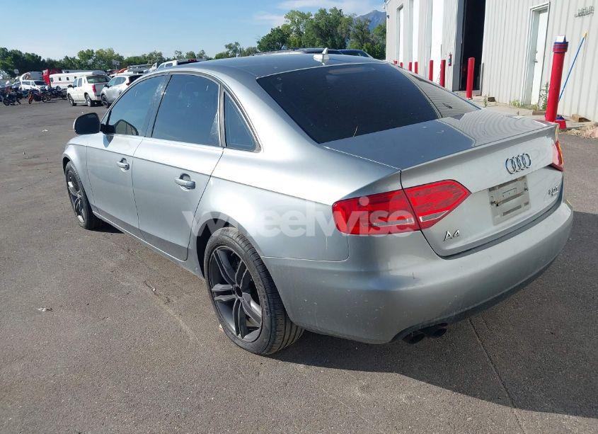 Photo 3 of 2009 Audi A4 2.0T PREMIUM (VIN WAUSF78K69N024421)