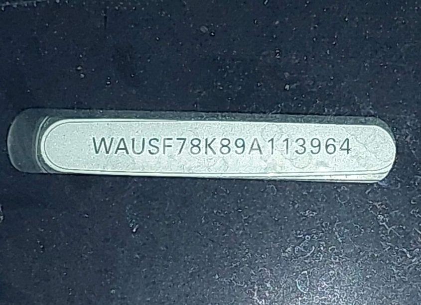 Photo 9 of 2009 Audi A4 2.0T PREM PLUS/2.0T PREMIUM (VIN WAUSF78K89A113964)