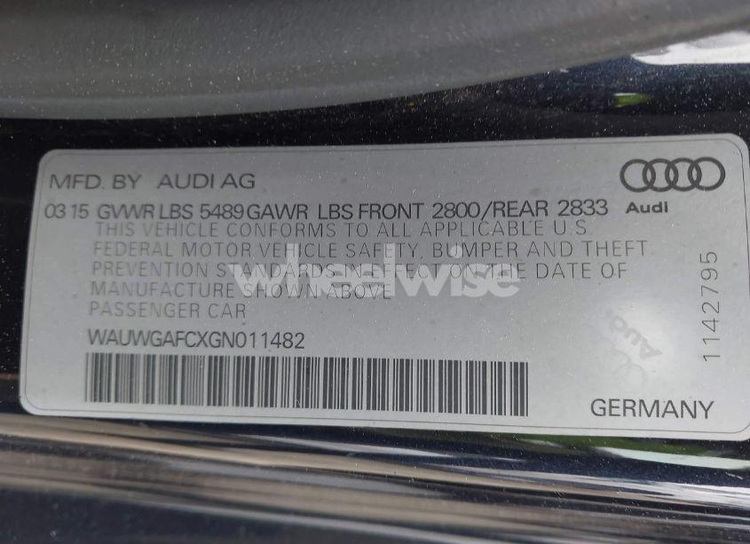 Photo 9 of 2016 Audi A7 3.0T PREMIUM PLUS (VIN WAUWGAFCXGN011482)