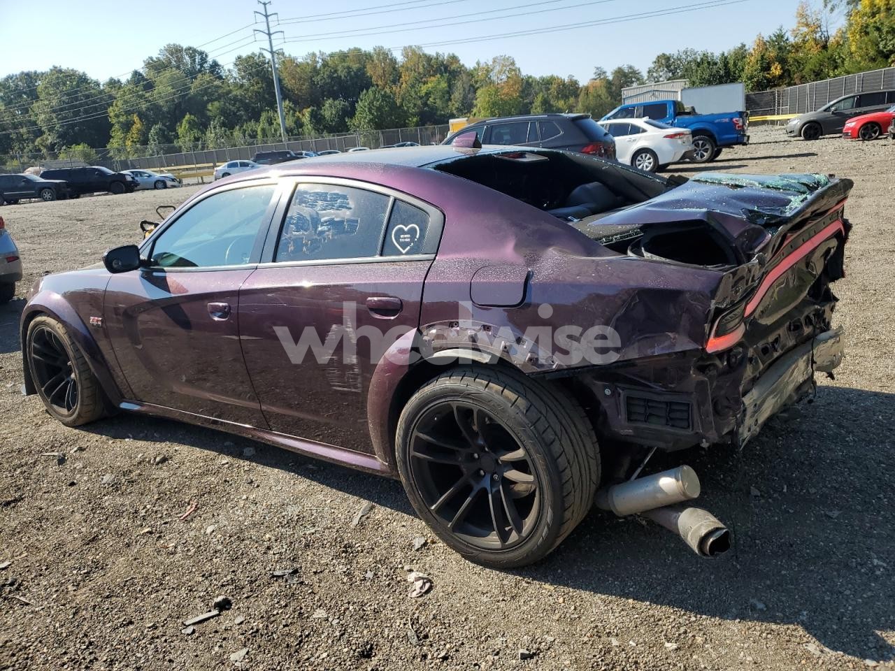 Photo 2 of 2021 DODGE CHARGER SCAT PACK (VIN WAUZZZ8R19A017740)
