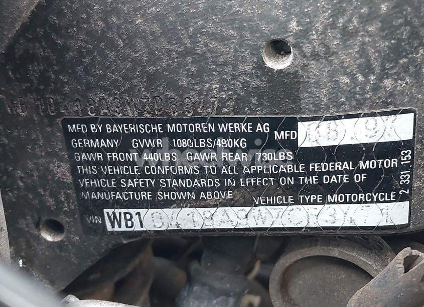 Photo 17 of 1998 Bmw R1100 RT (VIN WB10418A9WZC63471)