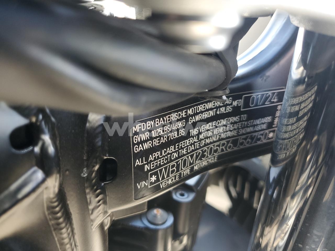 Photo 9 of 2024 BMW R 1300 GS (VIN WB10M2305R6J56750)