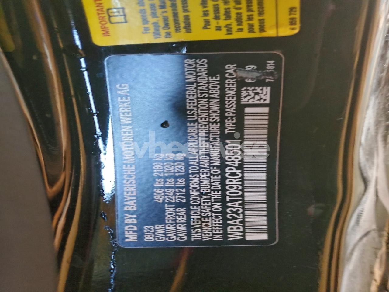 Photo 12 of 2024 BMW 430I (VIN WBA23AT09RCP48501)