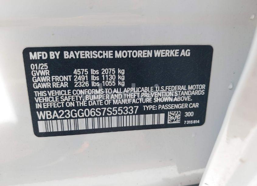 Photo 9 of 2025 Bmw 228 GRAN COUPE XDRIVE (VIN WBA23GG06S7S55337)