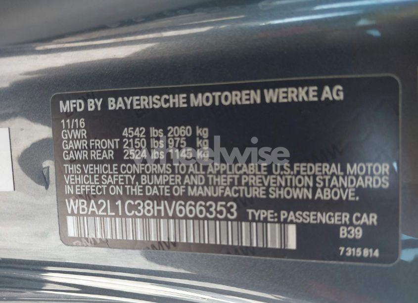 Photo 9 of 2017 Bmw M240i (VIN WBA2L1C38HV666353)