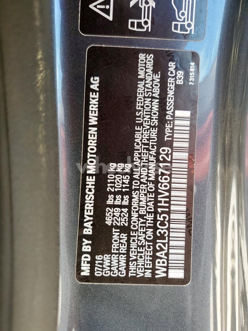 Photo 4 of 2017 BMW M240XI (VIN WBA2L3C51HV667129)