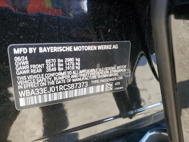 Photo 11 of 2024 BMW 760 XI (VIN WBA33EJ01RCS87373)