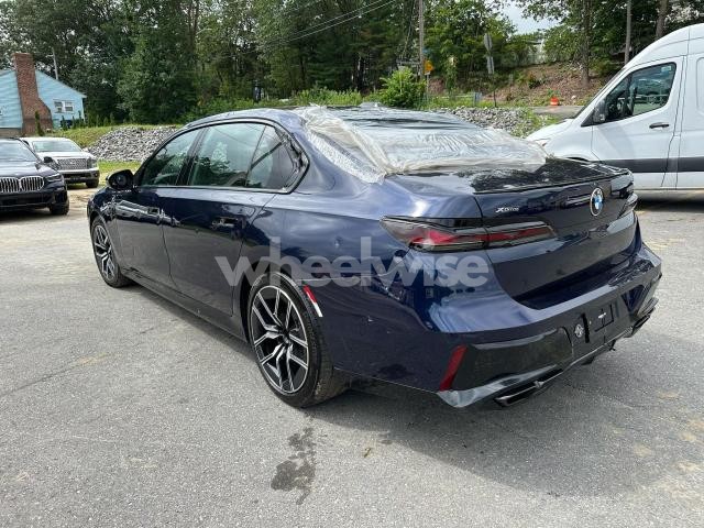 Photo 2 of 2023 BMW 760 XI (VIN WBA33EJ06PCM02319)