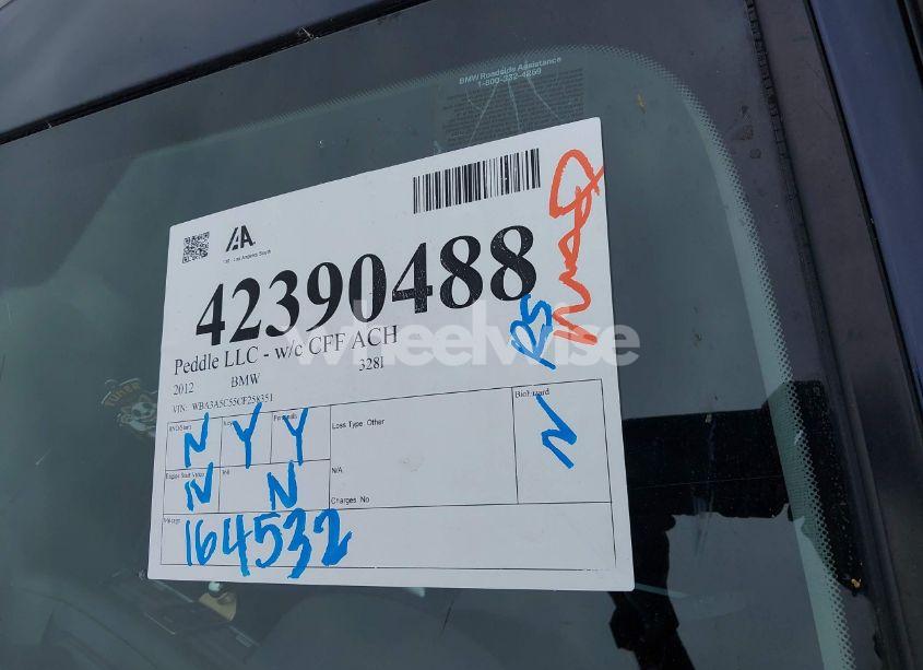 Photo 12 of 2012 Bmw 328i (VIN WBA3A5C55CF258351)