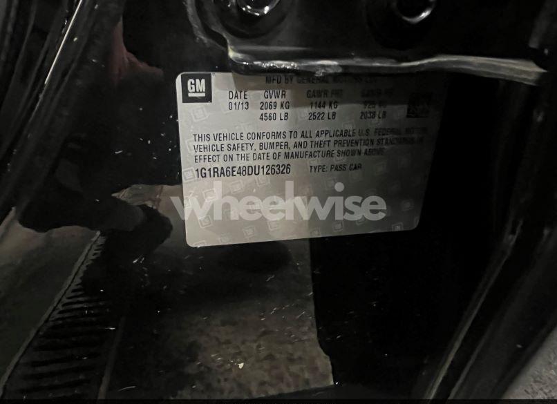 Photo 9 of 2013 Chevrolet Volt (VIN WBA3A5C5XDF******)