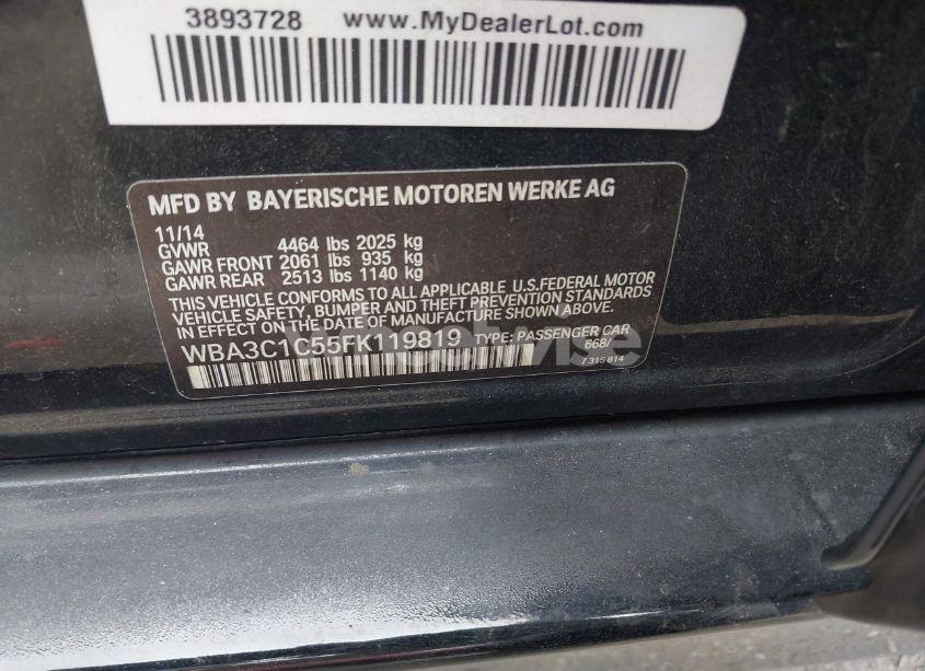 Photo 9 of 2015 Bmw 328i (VIN WBA3C1C55FK119819)
