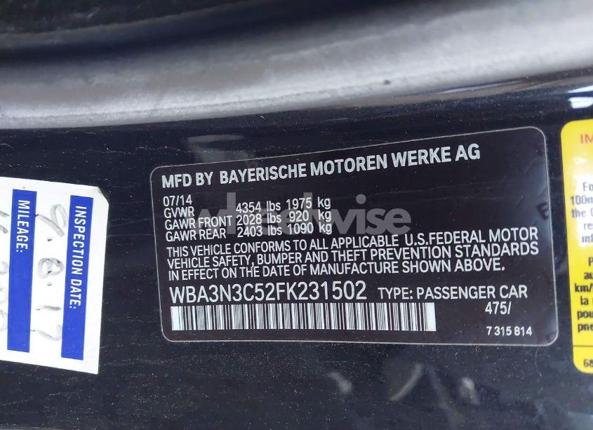 Photo 9 of 2015 Bmw 428i (VIN WBA3N3C52FK231502)