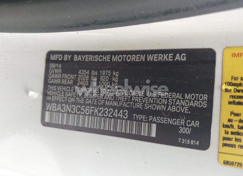 Photo 9 of 2015 Bmw 428i (VIN WBA3N3C56FK232443)