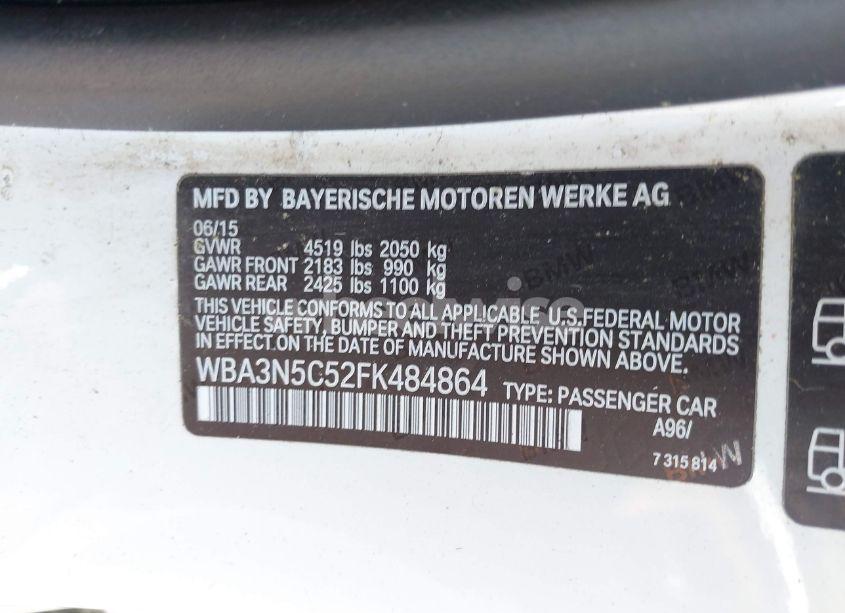 Photo 9 of 2015 Bmw 428i XDRIVE (VIN WBA3N5C52FK484864)