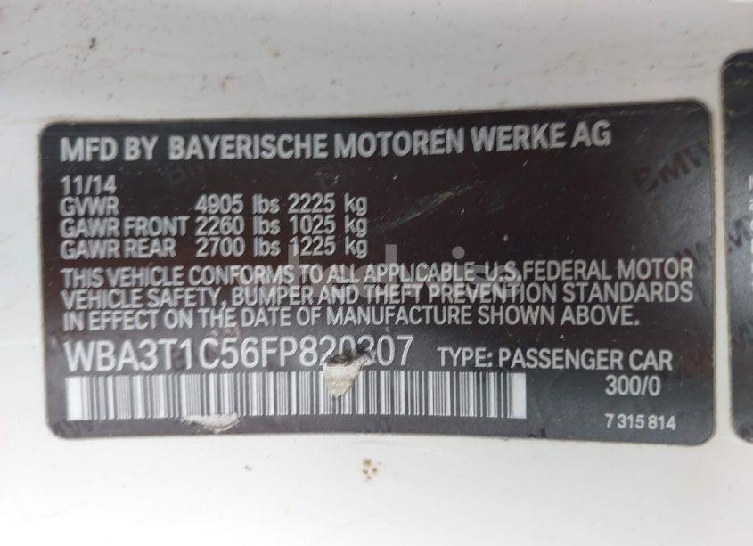 Photo 9 of 2015 Bmw 428i XDRIVE (VIN WBA3T1C56FP820307)