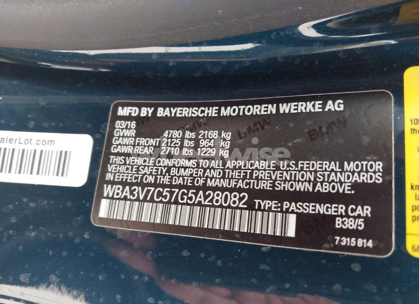 Photo 9 of 2016 Bmw 428i (VIN WBA3V7C57G5A28082)