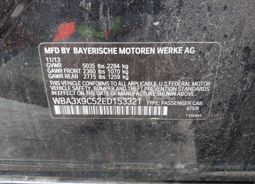 Photo 9 of 2014 Bmw 335i GRAN TURISMO XDRIVE (VIN WBA3X9C52ED153321)