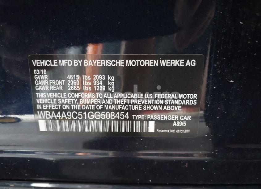 Photo 9 of 2016 Bmw 428i GRAN COUPE (VIN WBA4A9C51GG508454)