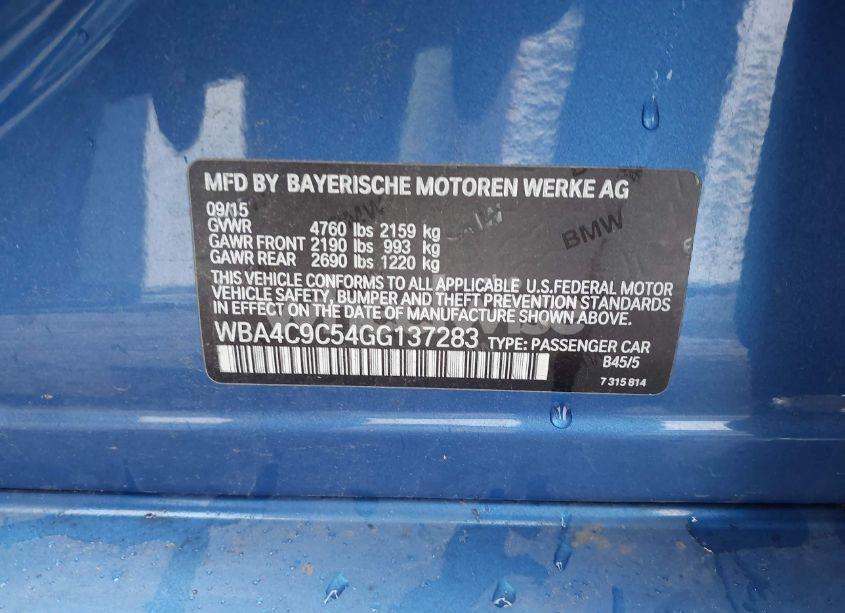 Photo 9 of 2016 Bmw 428i GRAN COUPE XDRIVE (VIN WBA4C9C54GG137283)