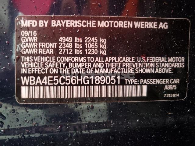 Photo 12 of 2017 BMW 440XI GRAN COUPE (VIN WBA4E5C56HG189051)