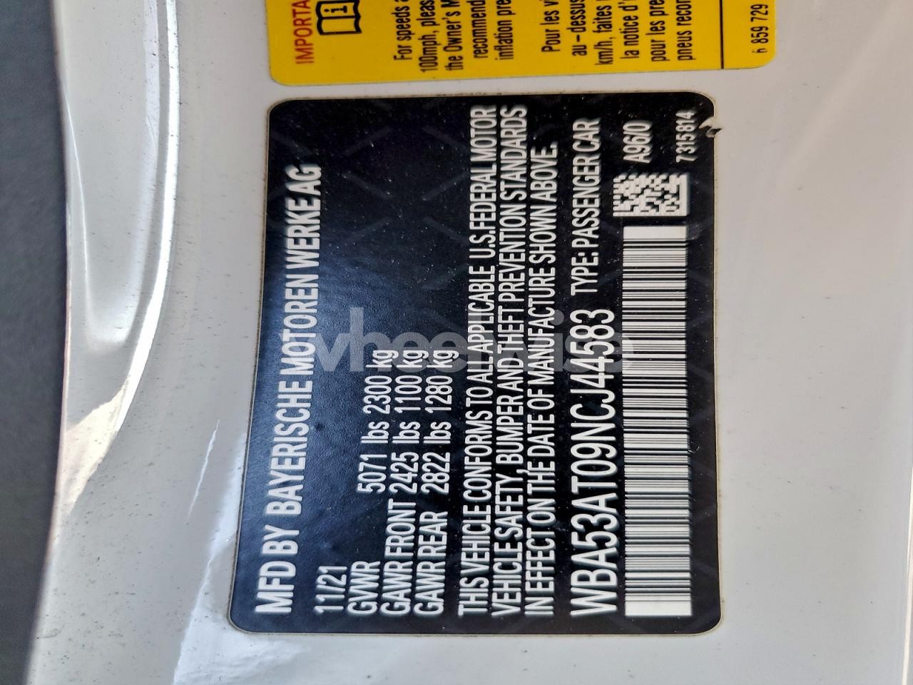 Photo 13 of 2022 BMW M440I (VIN WBA53AT09NCJ44583)