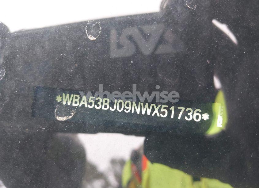 Photo 16 of 2022 Bmw 540 I (VIN WBA53BJ09NWX51736)