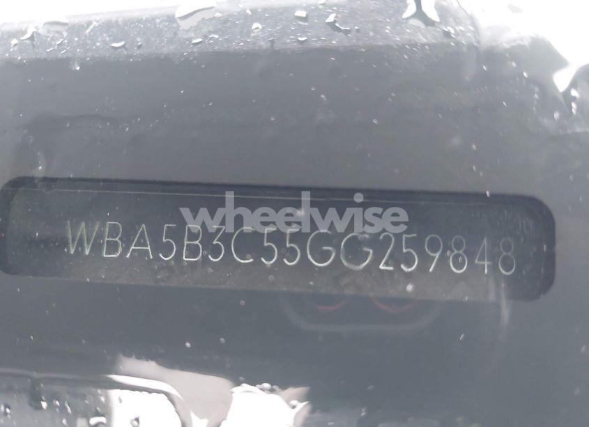 Photo 9 of 2016 Bmw 535i XDRIVE (VIN WBA5B3C55GG259848)