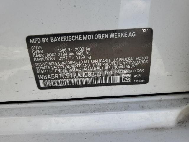 Photo 11 of 2019 BMW 330I (VIN WBA5R1C51KAJ98333)