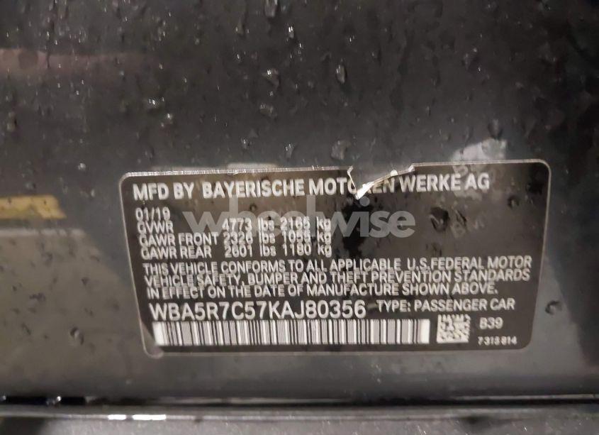 Photo 9 of 2019 Bmw 330i XDRIVE (VIN WBA5R7C57KAJ80356)