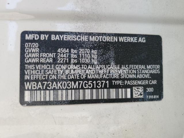 Photo 4 of 2021 BMW 228XI (VIN WBA73AK03M7G51371)