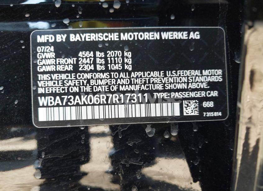 Photo 9 of 2024 Bmw 228xi (VIN WBA73AK06R7R17311)