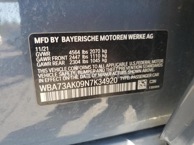 Photo 2 of 2022 BMW 228XI (VIN WBA73AK09N7K34920)