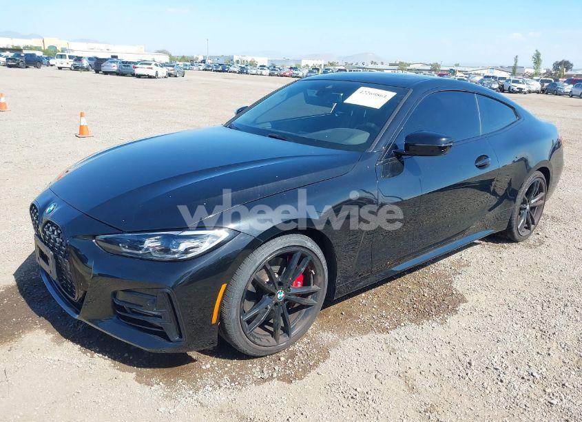 Photo 2 of 2021 Bmw 430i XDRIVE (VIN WBA73AP01MCG12892)