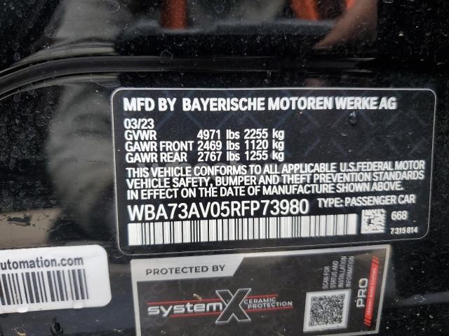 Photo 8 of 2024 BMW 430XI GRAN COUPE (VIN WBA73AV05RFP73980)