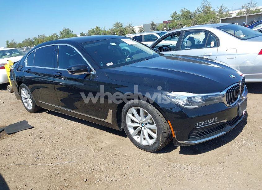 2019 Bmw 740i (VIN WBA7E2C50KB216826) main photo