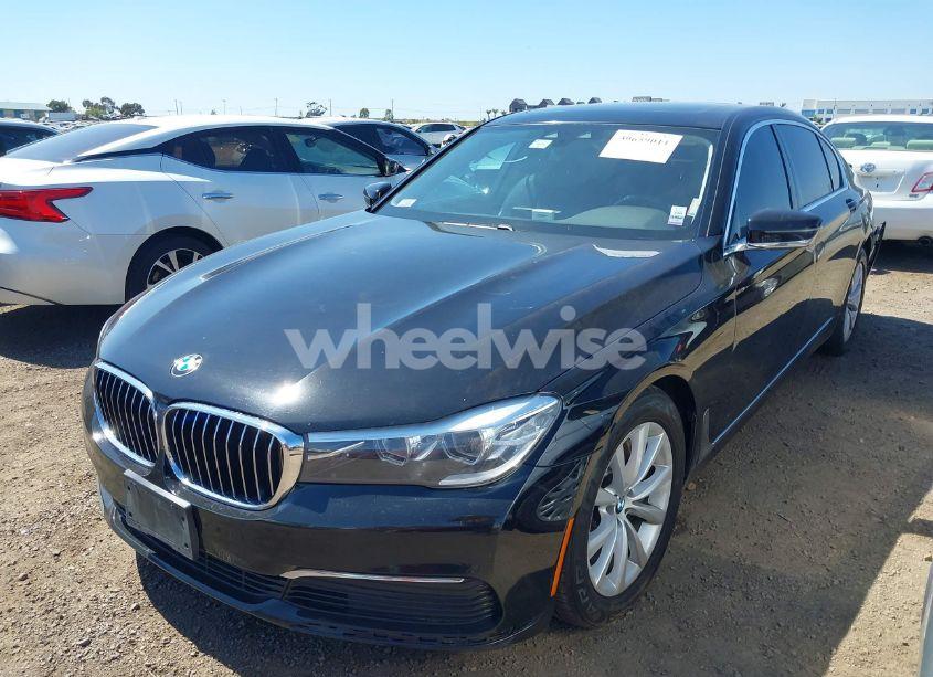 Photo 2 of 2019 Bmw 740i (VIN WBA7E2C50KB216826)