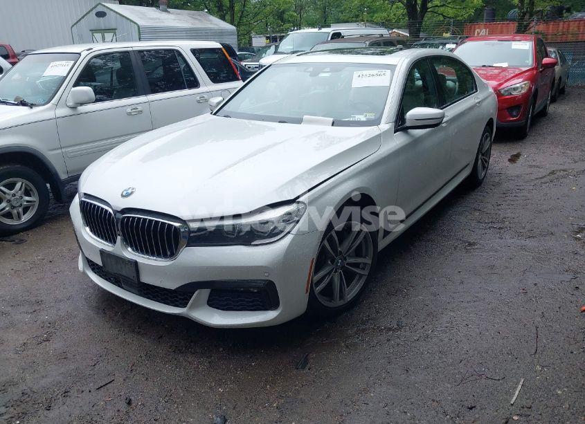 Photo 2 of 2017 Bmw 740i (VIN WBA7E2C58HG740141)